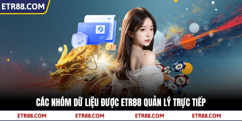 Các nhóm dữ liệu được TR88 quản lý trực tiếp Các nhóm dữ liệu được TR88 quản lý trực tiếp